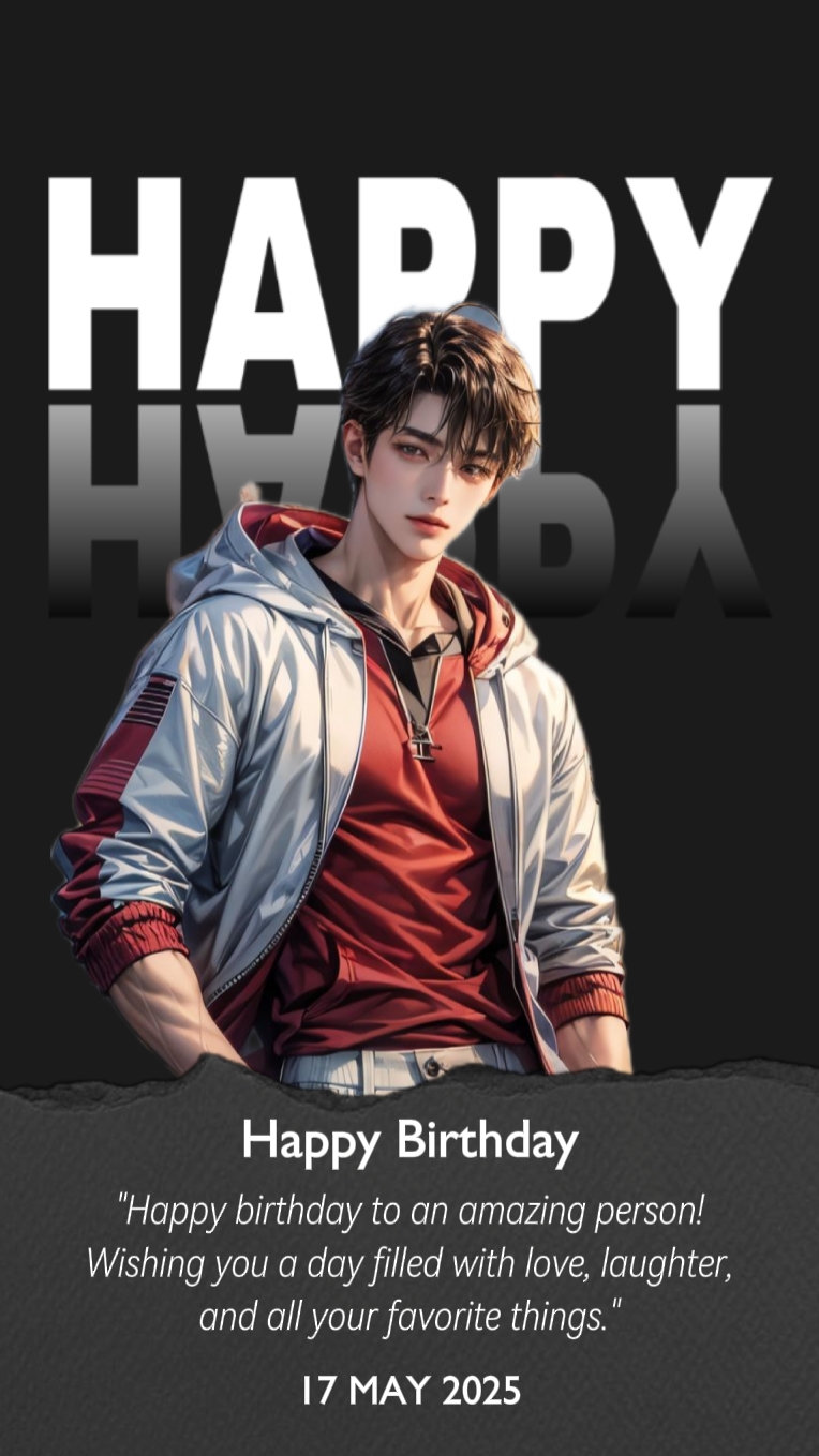 Happy Birthday Boy