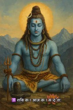 🕉️ शिव का आज का संदेश