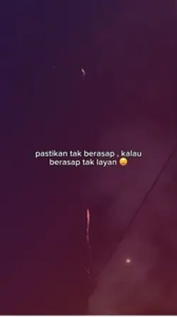 pastikan tk berasap