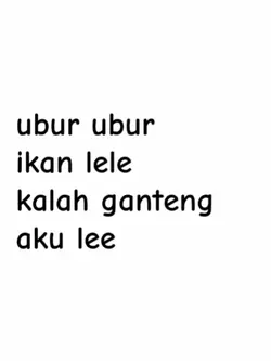 Kalah Ganteng Aku Le