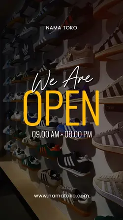 story : we are open