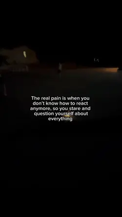 The real pain…