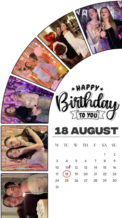 Anniversaire 18 août