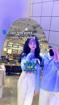 Spil foto pake hijab