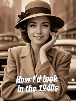 Retro Look 1940s AI