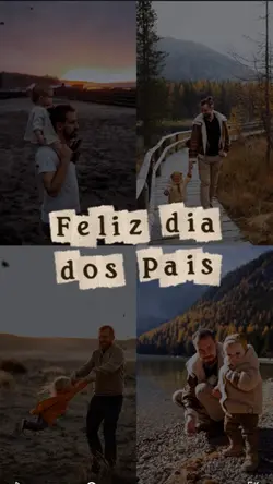 Feliz dia dos pais
