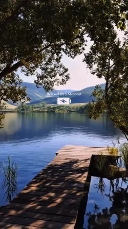 relaxed for a moment