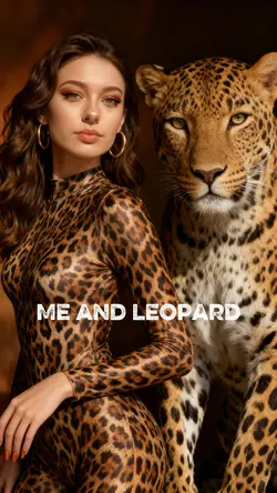 Me and leoapard