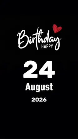 Hbd 24 August 2026