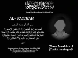 Innalilah al fatihah