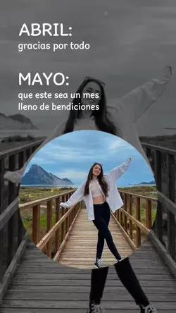 Abril gracias Mayo