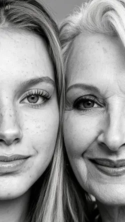 Photo with mom