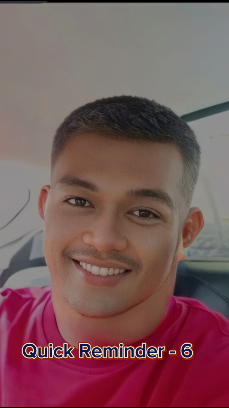 Quick Reminder 6