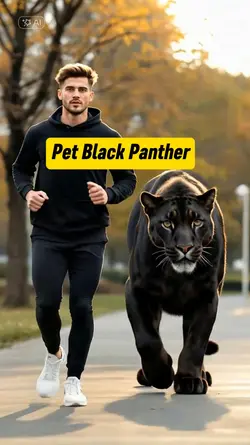 Pet Black Panther