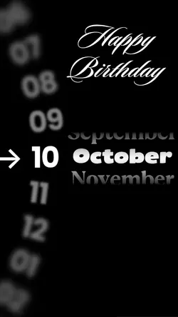HBD 10 OCTOBER