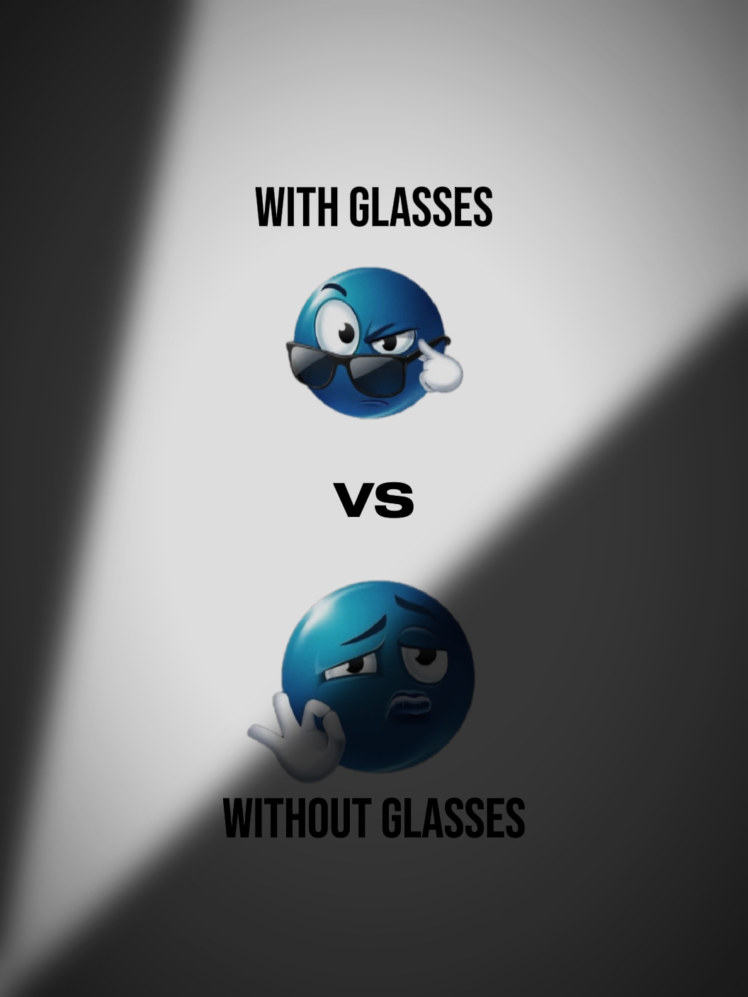 avec et sans lunettes