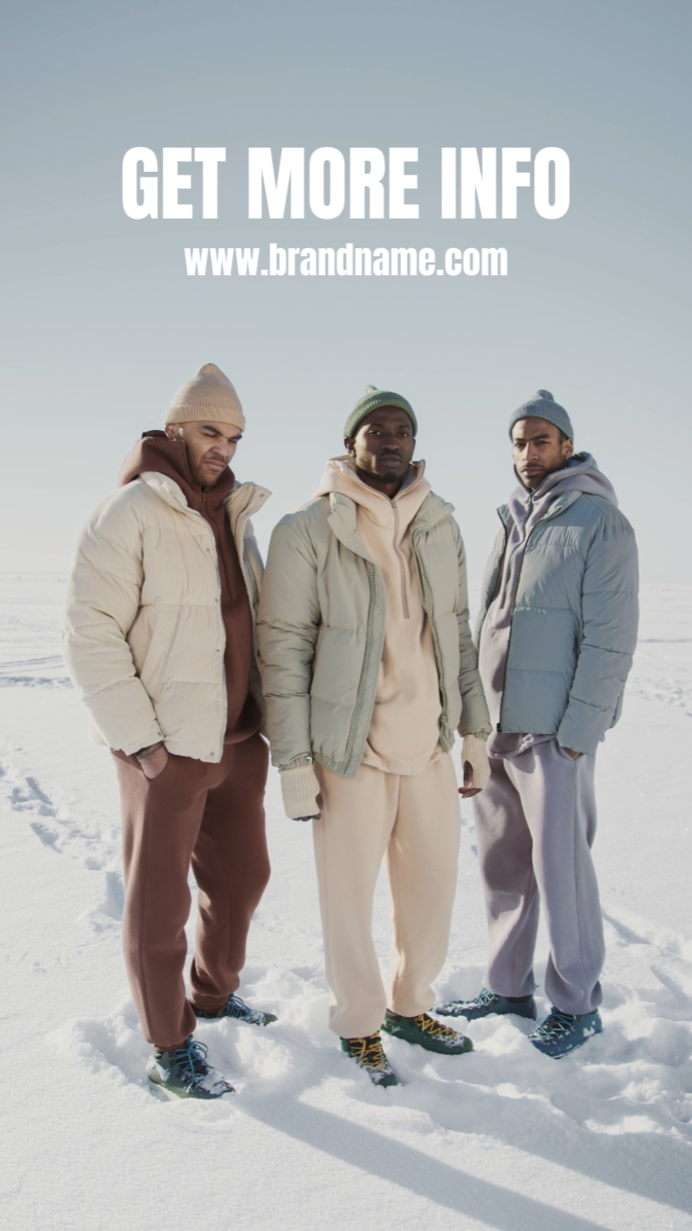 Collection d'hiver battant le style TikTok