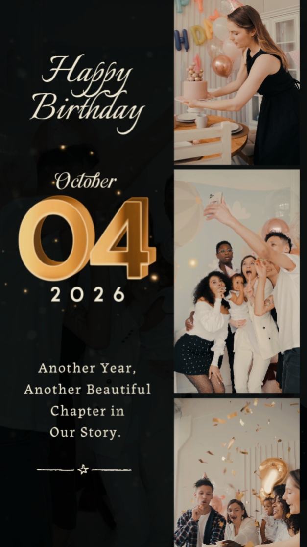 ANNIVERSAIRE 4 OCTOBRE