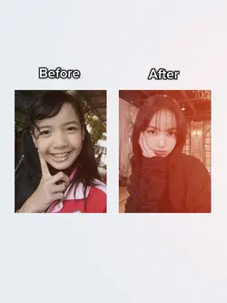 before after