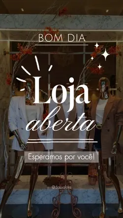 Loja aberta 