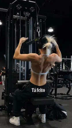 Treino de costa gym 