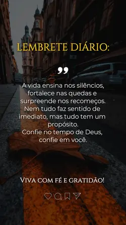 Lembrete diário!