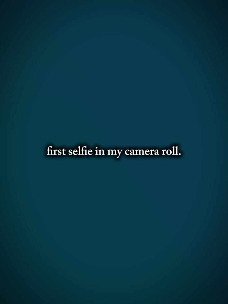 Recent selfie 