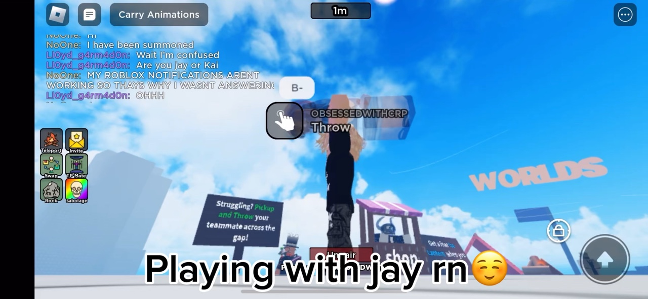 Playing with jay rn 