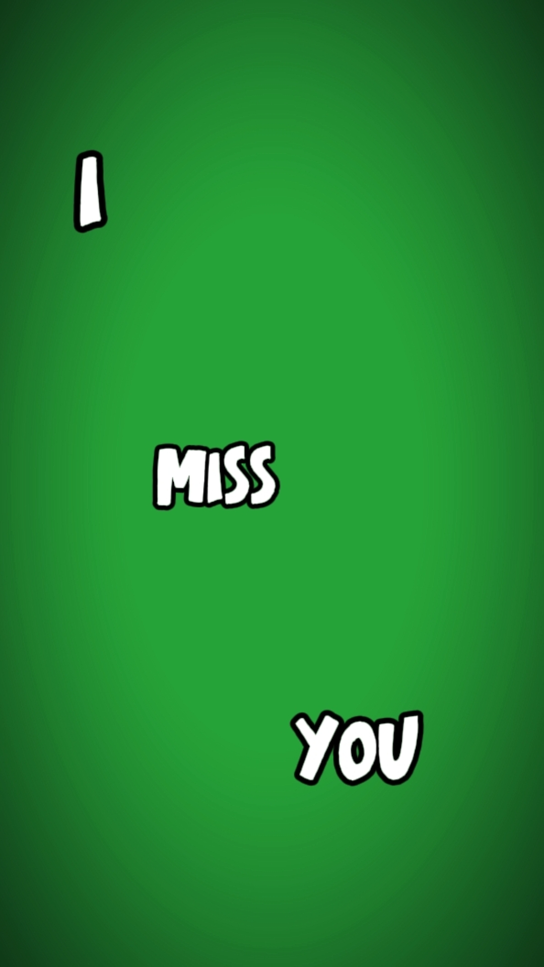Ich vermisse dich