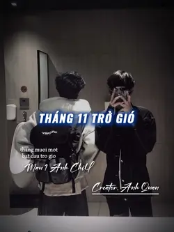 THÁNG 11 TRỞ GIÓ