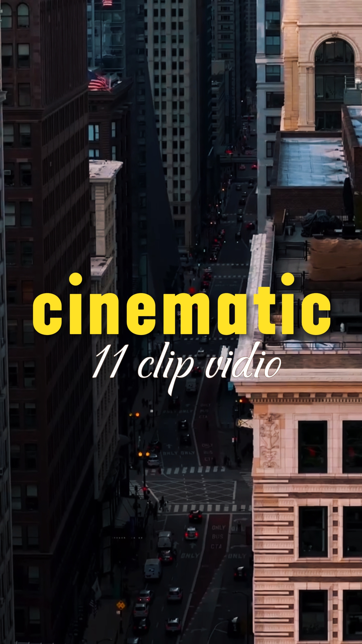11 clips cinematic 