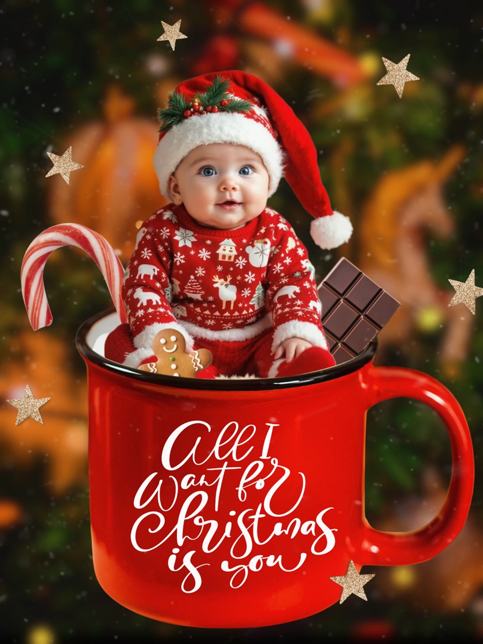 Weihnachten Baby