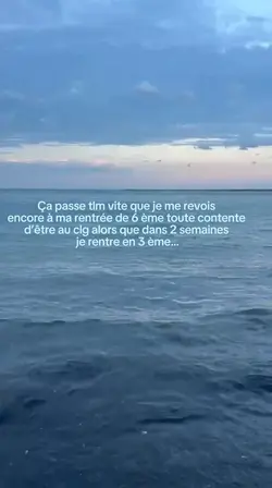 La rentrée 