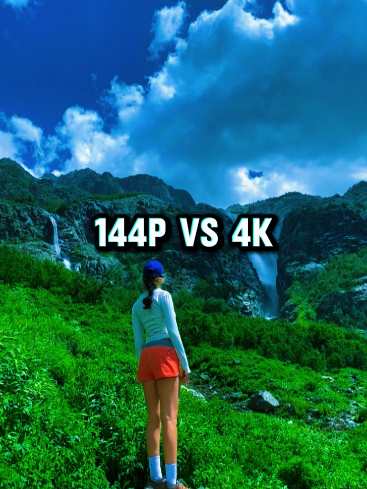 144P VS 4K