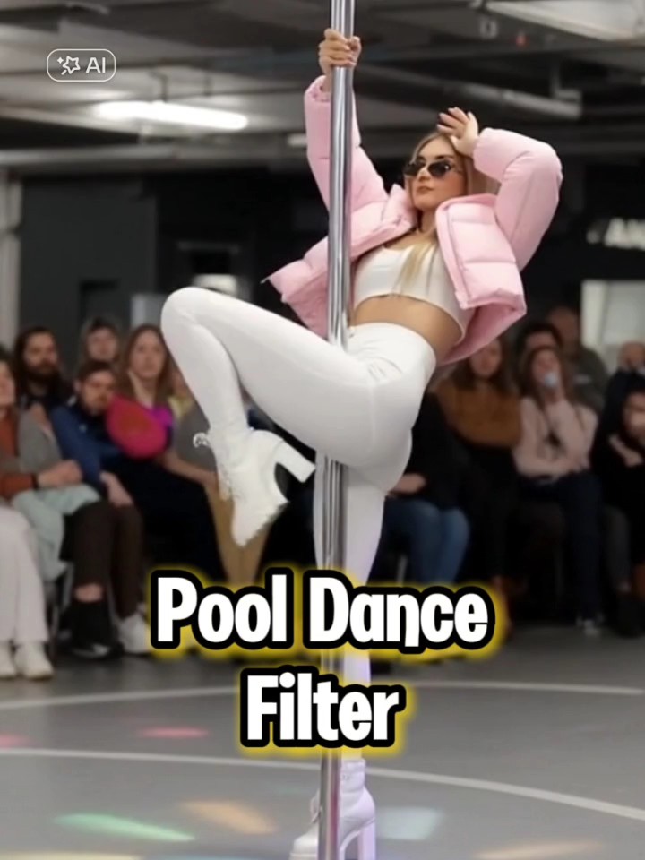 Filtro De Dança Na Piscina