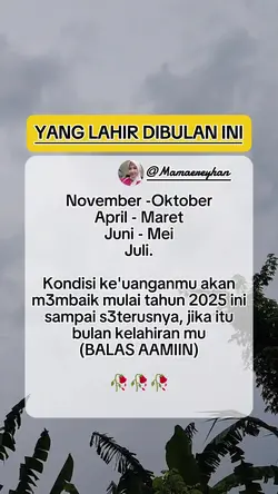 Mohon balas aamiin