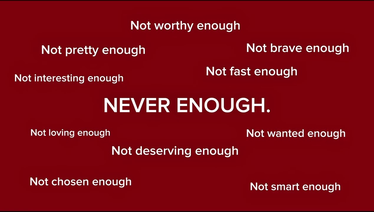 Never enough
