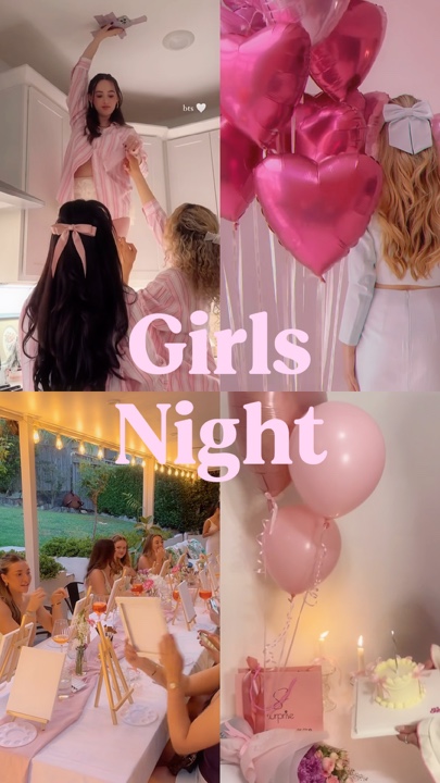 Girls Night ✨🎨💕🍬
