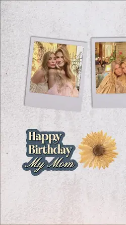 Happy birthday mymom