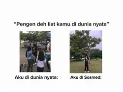 Aku di Sosmed 