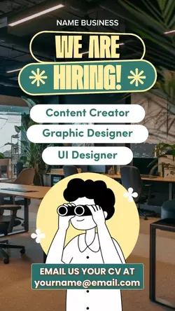 WE ARE HIRING