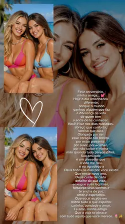 Parabéns amiga