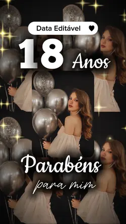 Parabéns 18 anos 