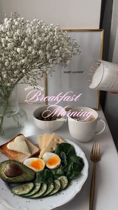Breakfast morning 
