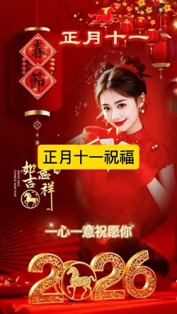 正月十一祝福