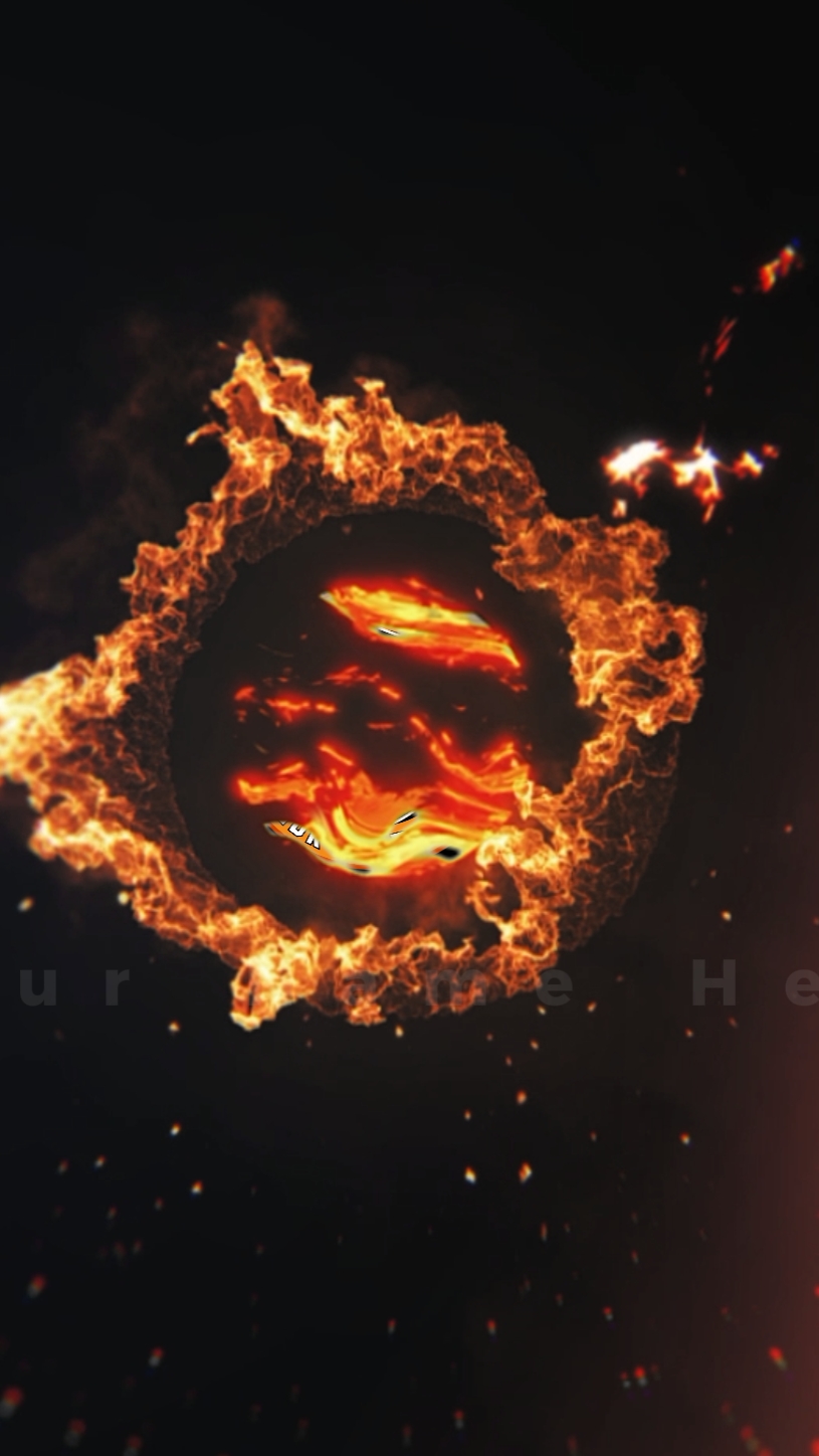 Feuer Vertikal