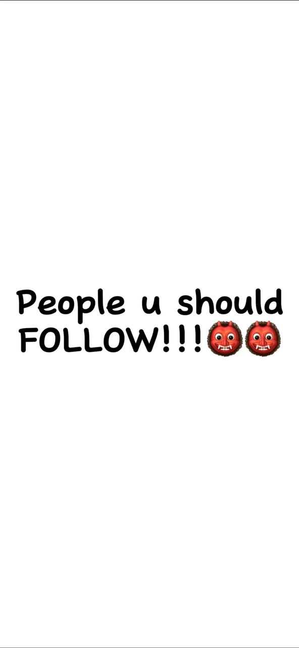 FOLLOW THESE AMAZING