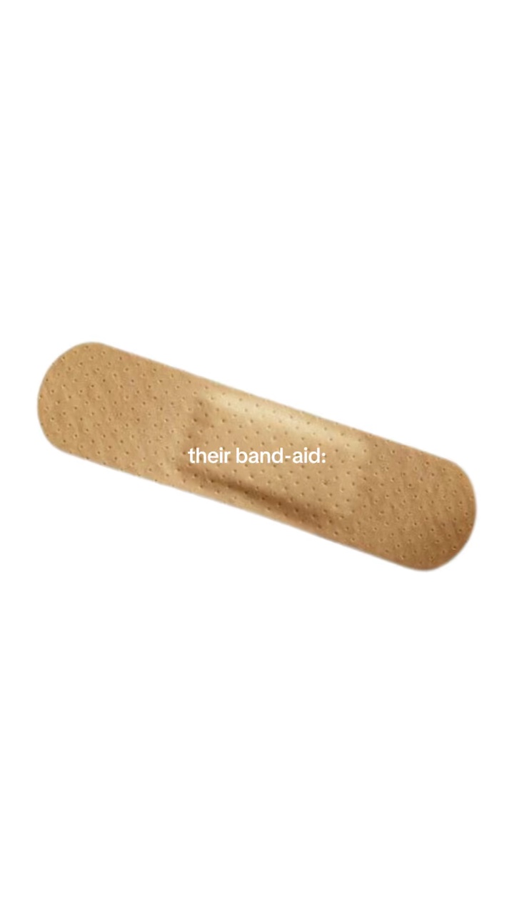 pov: my band-aid