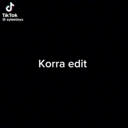 Korra edit