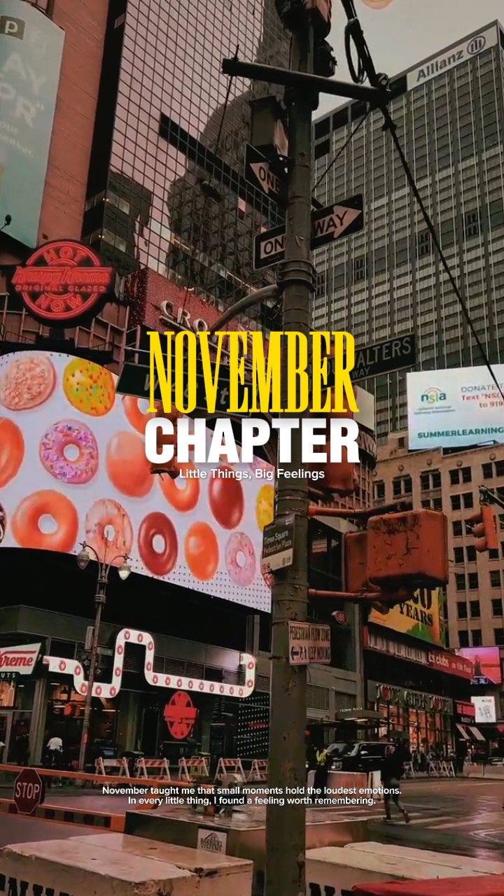 NOVEMBER CHAPTER